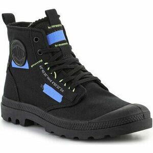 Členkové tenisky Palladium Pampa HI Re-Craft Black/Blue 77220-005-M vyobraziť