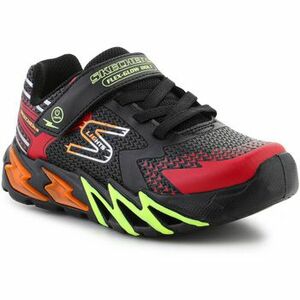 Sandále Skechers S-Lights Flex-Glow Bolt 400138L-BKRD Black/RED vyobraziť