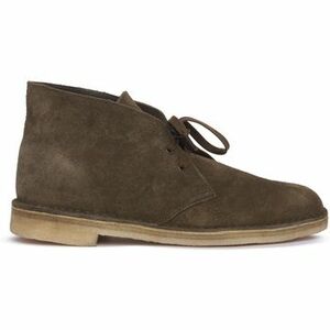 Čižmy Clarks DESERT BOOT KHAKI vyobraziť