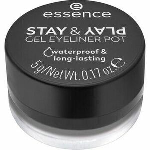 Očné linky Essence Eyeliner Gel Pot Stay Play - 01 Black vyobraziť