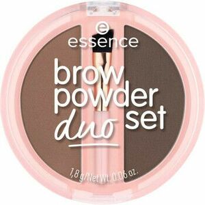 Líčenie obočia Essence Brow Powder Duo Set - 02 Medium vyobraziť