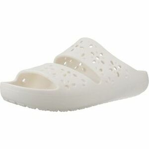 Žabky Crocs CLASSIC FLORAL CUT OUT SAND vyobraziť