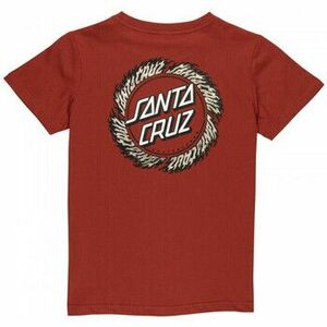 Tričká a polokošele Santa Cruz Youth flame ringed dot t-shirt vyobraziť