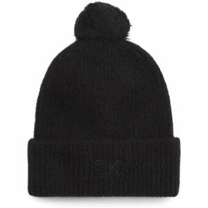 Čiapky Calvin Klein Jeans CK EMBROIDERY AIRY POMPOM BEANIE K60K612586 vyobraziť