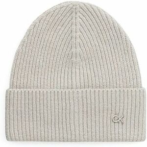 Čiapky Calvin Klein Jeans CK METAL CHUNKY RIB BEANIE K60K612592 vyobraziť