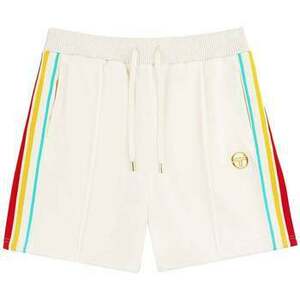 Šortky/Bermudy Sergio Tacchini Slice Velour Shorts Gardenia/Gold vyobraziť