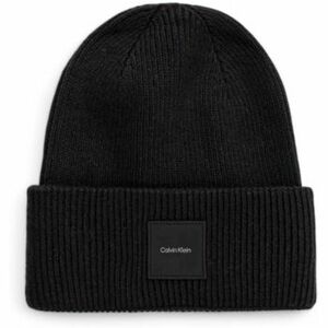 Čiapky Calvin Klein Jeans FINE RIB BEANIE K50K512356 vyobraziť