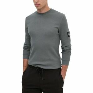 Tričká s dlhým rukávom Calvin Klein Jeans BADGE WAFFLE LS TEE J30J323485 vyobraziť