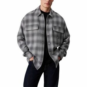 Košele s dlhým rukávom Calvin Klein Jeans CHECK OVERSHIRT J30J326183 vyobraziť