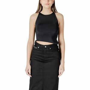 Tielka a tričká bez rukávov Calvin Klein Jeans ASYMMETRICAL SWEATER J20J224447 vyobraziť