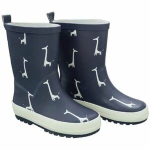 Čižmy Fresk Giraffe Rain Boots - Blue vyobraziť