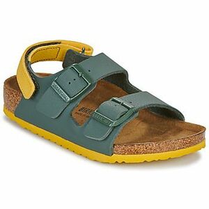 Sandále BIRKENSTOCK Milano AS Kids BF Desert Soil Thyme/Ochr vyobraziť