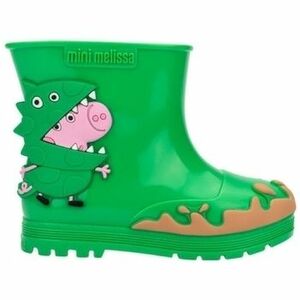 Čižmy Melissa MINI Welly + Peppa Pig Boots - Green/Beige vyobraziť