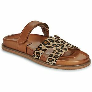 Šľapky Exé Shoes 967-KIMOLOS-LEOPARD-TAN vyobraziť