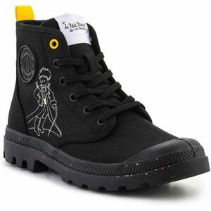 Členkové tenisky Palladium Pampa-Petit Prince 74449-008-M Black vyobraziť