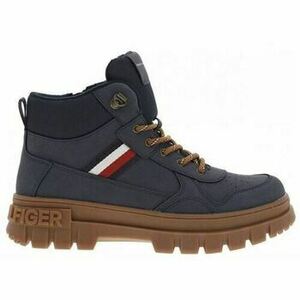 Čižmičky Tommy Hilfiger STRIPES LACE-UP BOOTIE vyobraziť