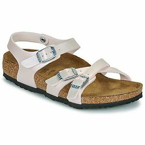 Sandále BIRKENSTOCK Kumba Kids Saffiano Iridescent LightRose vyobraziť