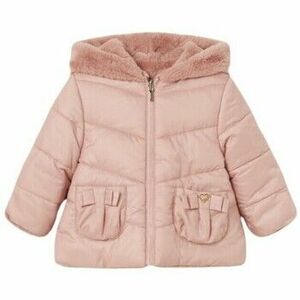 Kabáty Mayoral 2480 CHAQUETON REVERSIBLE BEBE Rosa vyobraziť