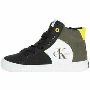 Čižmy Calvin Klein Jeans V3X9-80366 HIGH TOP LACE Amarillo vyobraziť