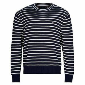 Svetre Tommy Hilfiger BRETON STRUCTURE CREW NECK vyobraziť