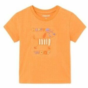 Komplety a súpravy Mayoral 1030 Camiseta m/c embossed Naranja vyobraziť