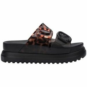 Sandále Melissa Cozy Platform - Black/Clear Tortoise vyobraziť