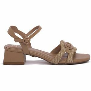 Sandále Laura Biagiotti RAFFIA BROWN vyobraziť