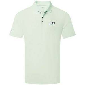 Tričká a polokošele Ea7 Emporio Armani Tennis Pro VENTUS7 Polo Shirt Pale Blue Mint vyobraziť