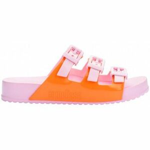 Sandále Melissa Cozy Stripes - Pink/Orange vyobraziť