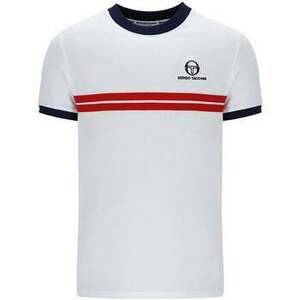 Tričká a polokošele Sergio Tacchini Super MK2 T-Shirt White/Adrenaline Rush vyobraziť
