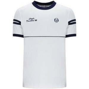 Tričká a polokošele Sergio Tacchini Orion Davis T-Shirt White/Maritime Blue vyobraziť