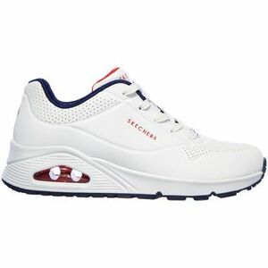 Nízke tenisky Skechers Uno Stand On Air 73690-WNVR White/Navy/RED vyobraziť