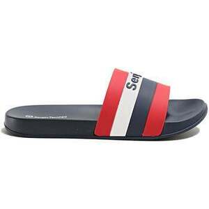 športové šľapky Sergio Tacchini San Remo Stripe Slides Navy/Red/White vyobraziť