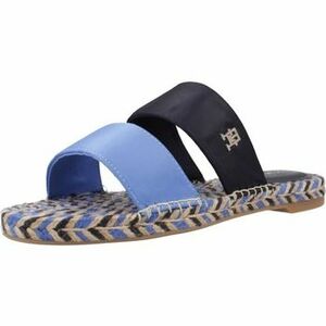 Sandále Tommy Hilfiger TH SATIN FLAT ESPADRILLE vyobraziť