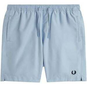 Plavky Fred Perry Classic Swim Shorts Light Smoke Blue vyobraziť