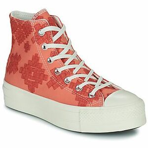 Členkové tenisky Converse Chuck Taylor All Star Lift Festival Broderie Hi vyobraziť