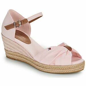 Espadrilky Tommy Hilfiger BASIC OPEN TOE MID WEDGE vyobraziť