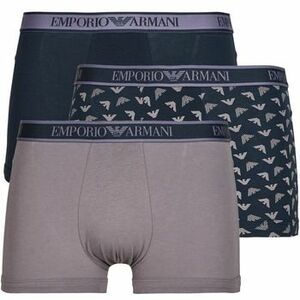 Boxerky Emporio Armani CORE LOGO BAND PACK X3 vyobraziť