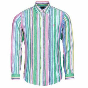 Košele s dlhým rukávom Polo Ralph Lauren CHEMISE COUPE DROITE EN LIN vyobraziť