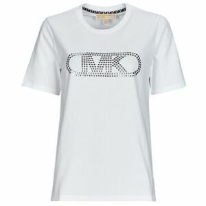 Tričká s krátkym rukávom MICHAEL Michael Kors CROP GWSH EMPIRE STUD TEE vyobraziť