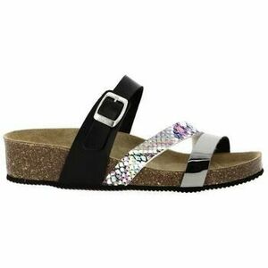 Šľapky La Maison De L'espadrille 3532 Maison de l'Espadrille BLACK SILVER 3532 vyobraziť