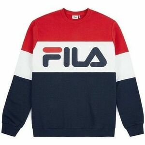 Mikiny Fila MEN STRAIGHT BLOCKED CREW G06 - BLACK IRIS-TRUE RED 681255 vyobraziť