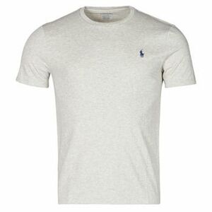 Tričká s krátkym rukávom Polo Ralph Lauren T-SHIRT AJUSTE COL ROND EN COTON LOGO PONY PLAYER vyobraziť