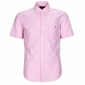 Košele s krátkym rukávom Polo Ralph Lauren CHEMISE COUPE DROITE EN SEERSUCKER vyobraziť