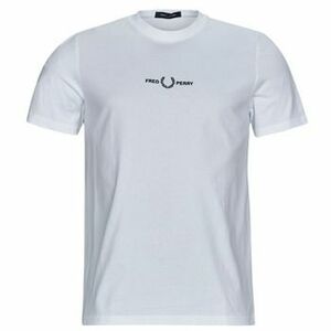 Tričká s krátkym rukávom Fred Perry EMBROIDERED T-SHIRT vyobraziť