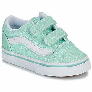Nízke tenisky Vans Old Skool V GLITTER PASTEL BLUE vyobraziť