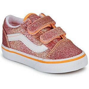 Nízke tenisky Vans Old Skool V SUNRISE GLITTER MULTI/TRUE WHITE vyobraziť