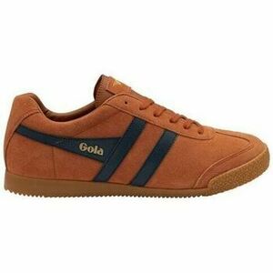 Derbie Gola HARRIER SUEDE UE-MOODY ORANGE/NAVY CMA192 vyobraziť