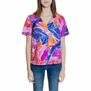 Blúzka Vila Vilimia Osa V-Neck S/S 14095812 vyobraziť