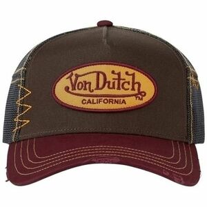 Šiltovky Von Dutch CASQUETTES TRUCKER BLACK+BURGUNDY VD/1/CT/BLBR vyobraziť